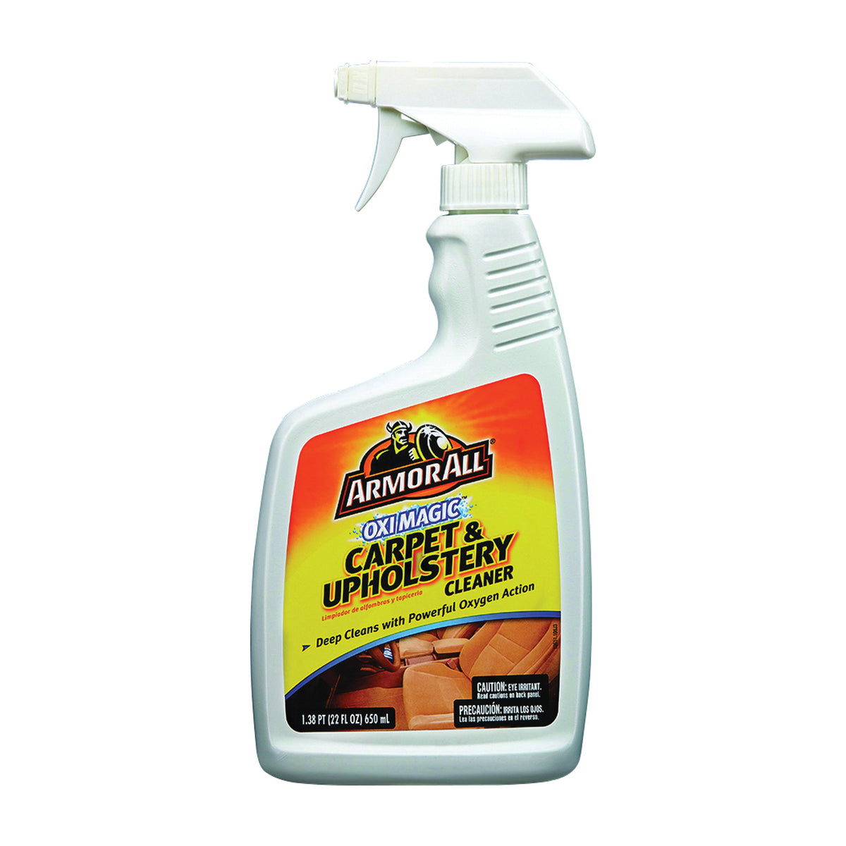 ARMOR ALL 78260 Carpet and Upholstery Cleaner, 22 oz Bottle, Liquid