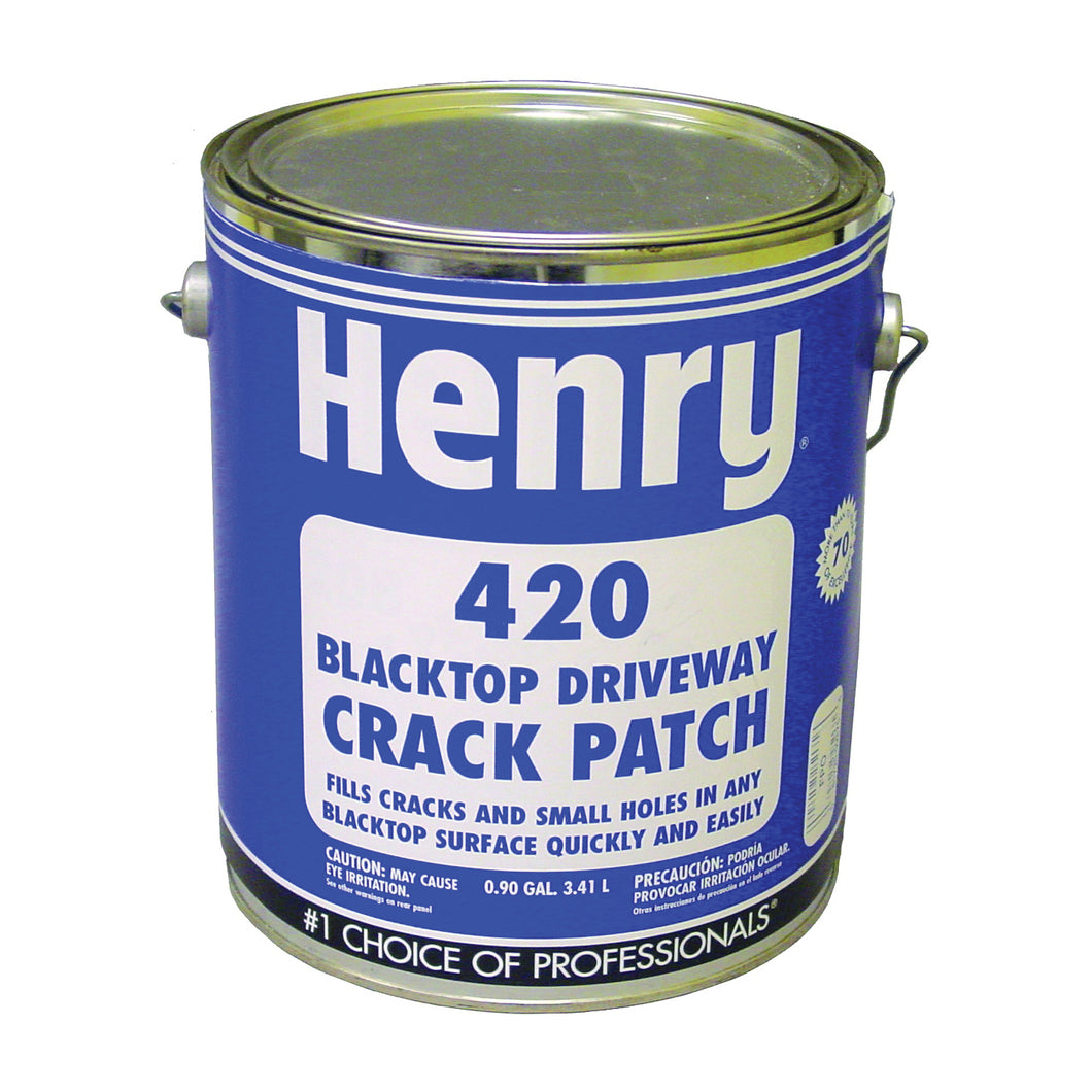 Henry HE420042 Driveway Crack Patch, Paste, Black, 0.9 gal