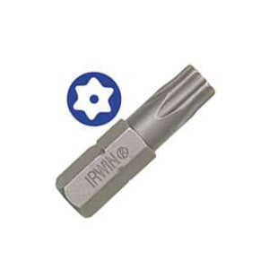 IRWIN 3053029 Insert Bit, T40 Drive, Torx Drive, 1/4 in Shank, Hex Shank, 1 in L, High-Grade S2 Tool Steel