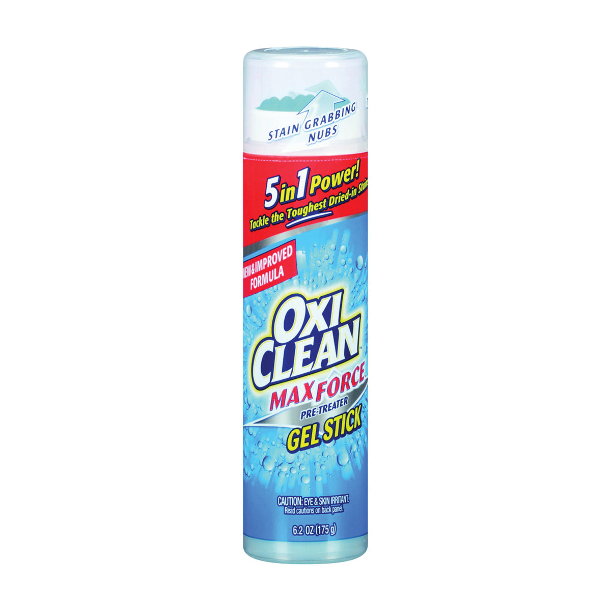 OXICLEAN Max Force 51355 Stain Remover, 6.2 oz, Gel, Blue