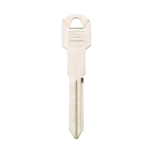 HY-KO 11010B86 Key Blank, Brass, Nickel