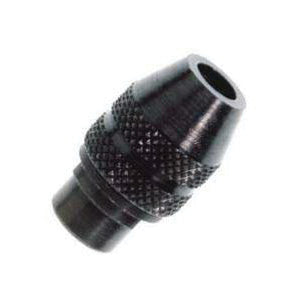 DREMEL 4486 Drill Chuck, 1/32 in Chuck, Steel, Dim Gray, Keyless