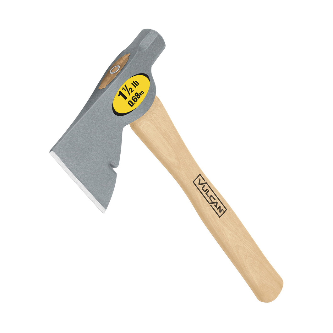 Vulcan 34480 Half Hatchet Axe, 1.5 lb Head, Wood Handle