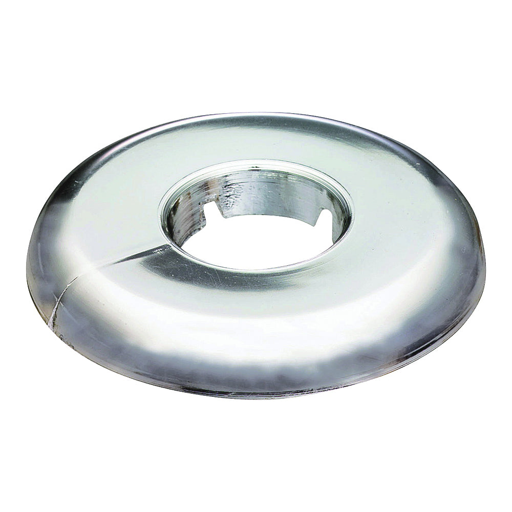 Plumb Pak PP811-35 Floor and Ceiling Plate, 3-1/2 in W, Copper, Chrome