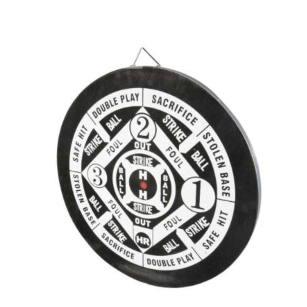 Franklin Sports 3600 Dartboard, Paper, Black/White