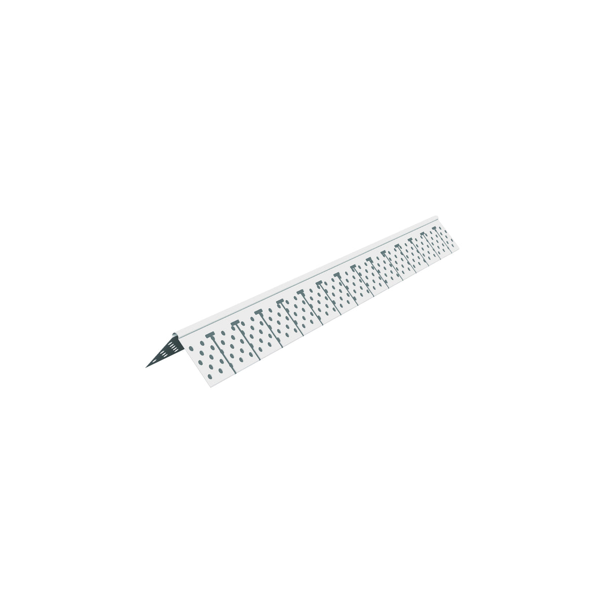 ClarkDietrich VLAB Archway Corner Bead, 10 ft L, 1-1/4 in W, PVC