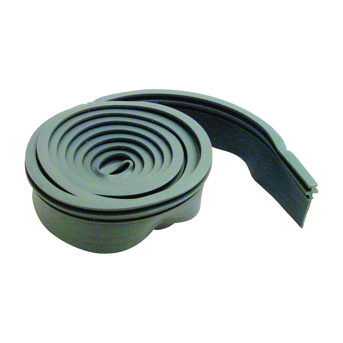 Prime-Line M 6040 Shower Door Bottom Sweep, Swinging, Vinyl, Gray, For: Hinged Shower Doors