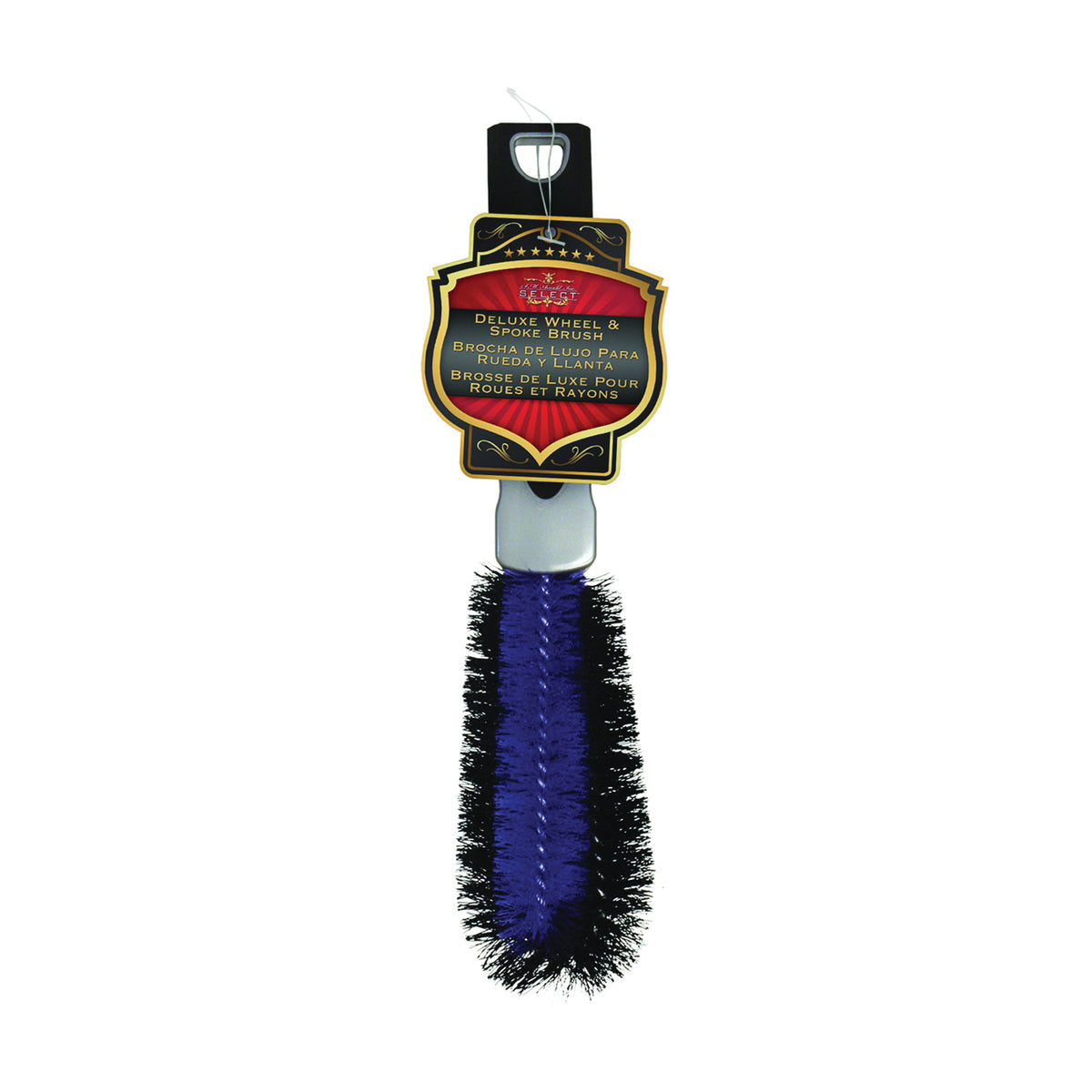 SM ARNOLD SELECT 25-693 Wheel and Spoke Brush, 2.87 in L Trim, 11-1/2 in OAL, Polypropylene Trim