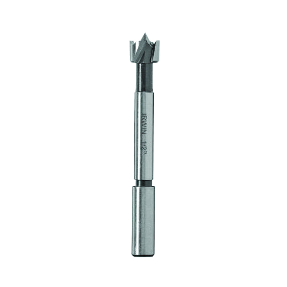 IRWIN 1966897/42910 Forstner Bit, 5/8 in Dia, 3-1/2 in OAL, 3/8 in Dia Shank, Reduced Shank