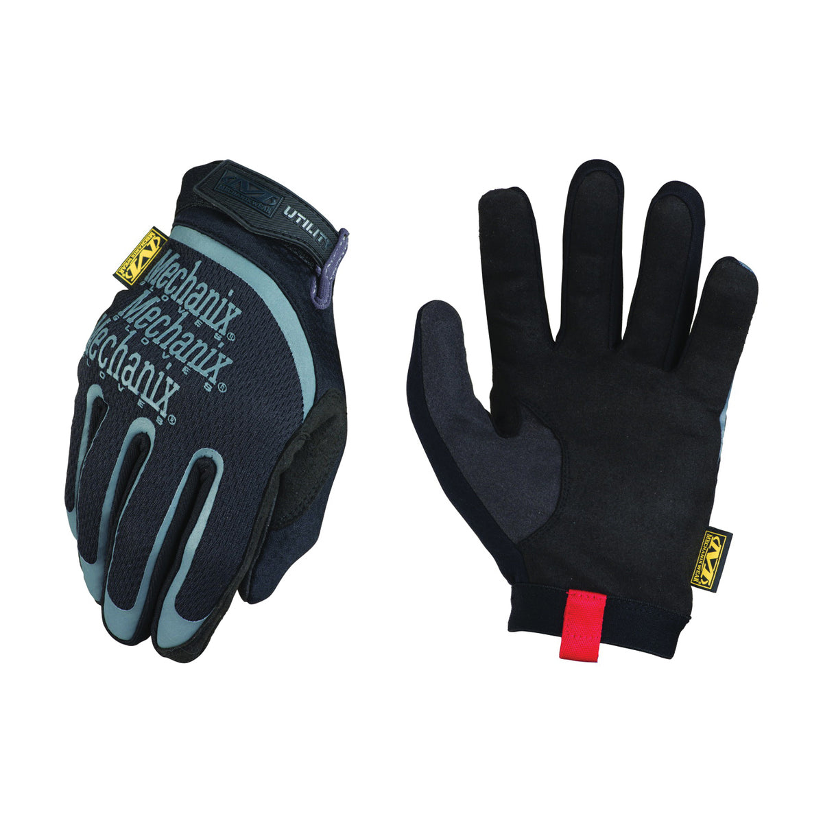 MECHANIX WEAR H15-05-012 Breathable, Tricot Work Gloves, Men&#39;s, 2XL, 12 in L, Reinforced Thumb, Hook-and-Loop Cuff