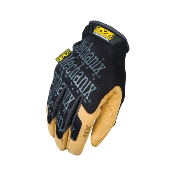 MECHANIX WEAR MG4X-75-010 Work Gloves, Men&#39;s, L, 10 in L, Straight Thumb, Hook-and-Loop Cuff, Synthetic Leather