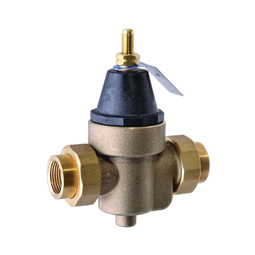 WATTS 1 LFN45BM1-U Pressure Reducing Valve, 1 in, NPT x NPT Female, Silicone Alloy Body