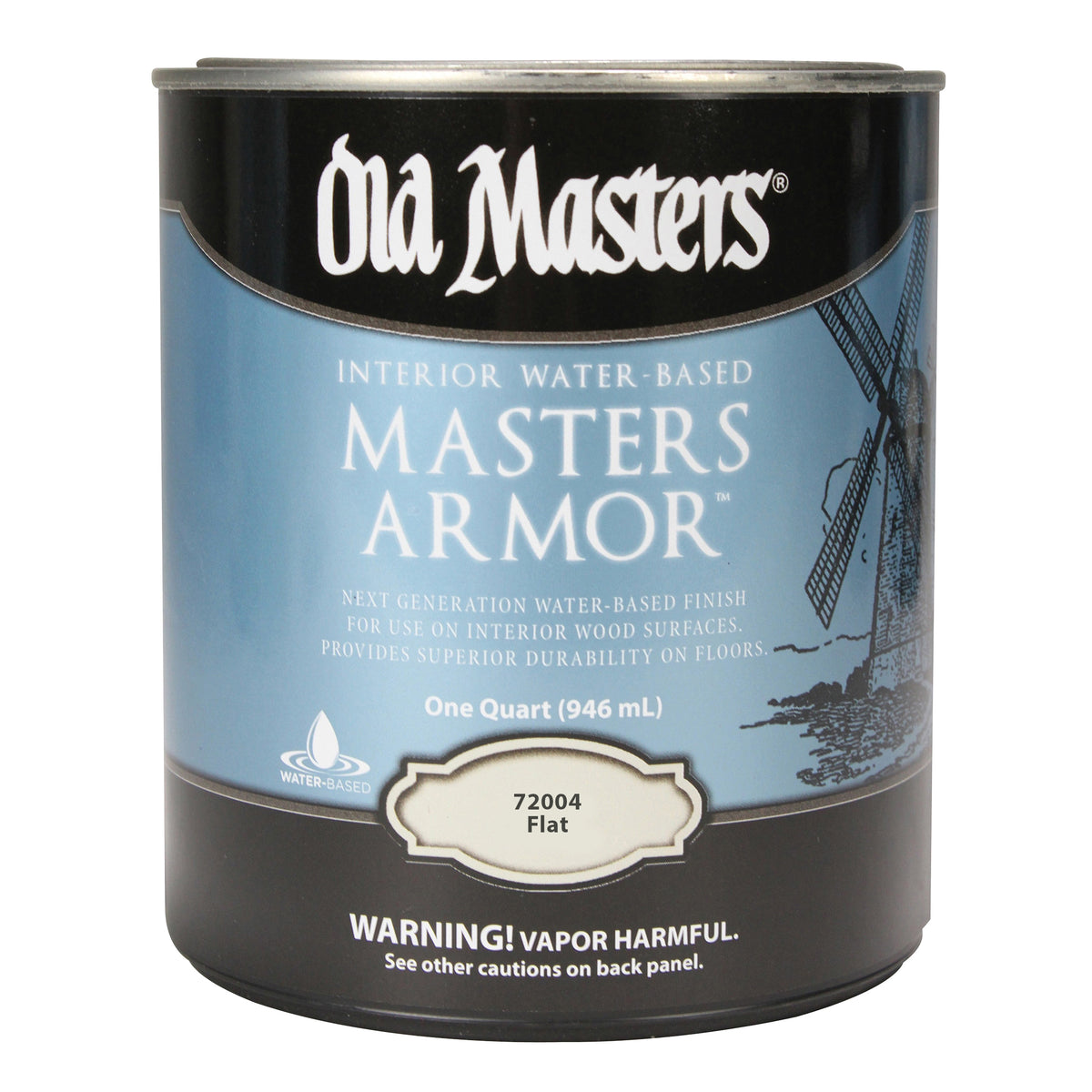 Old Masters 72004 Wood Stain, Flat, Liquid, 1 qt