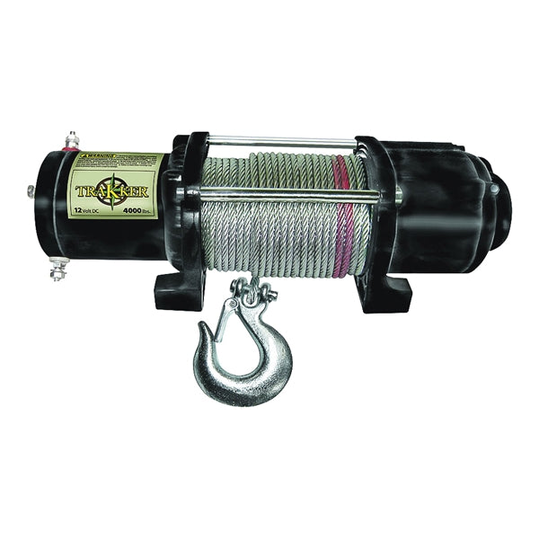 KEEPER KT4000 Winch, Electric, 12 VDC, 4000 lb