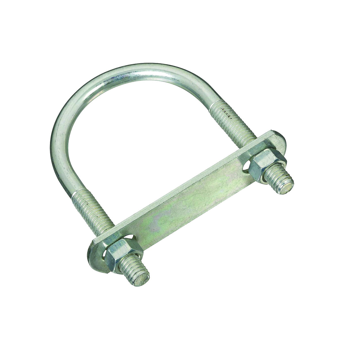 National Hardware N222-208 U-Bolt, 3/8-16 Thread, 2 in L Thread, Steel, Zinc