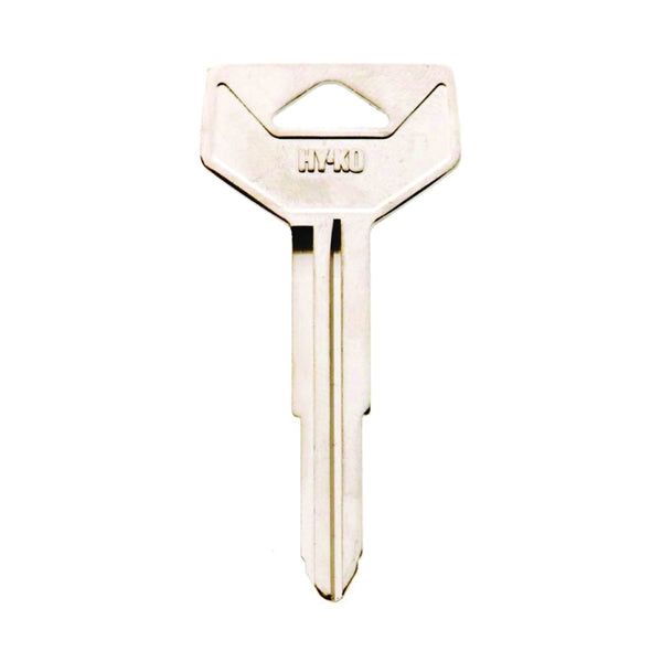 HY-KO 11010B55 Key Blank, Brass, Nickel
