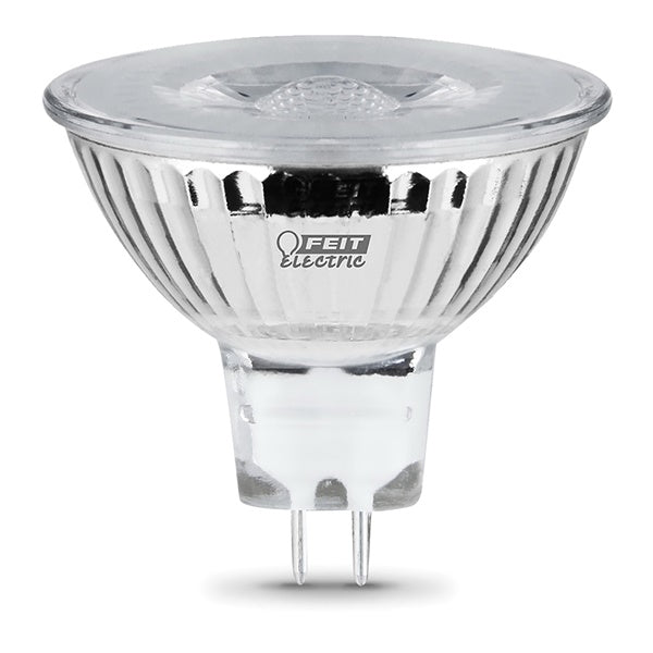 Feit Electric BPBAB/930CA LED Lamp, Track/Recessed, MR16 Lamp, 20 W Equivalent, GU5.3 Lamp Base, Dimmable, Clear