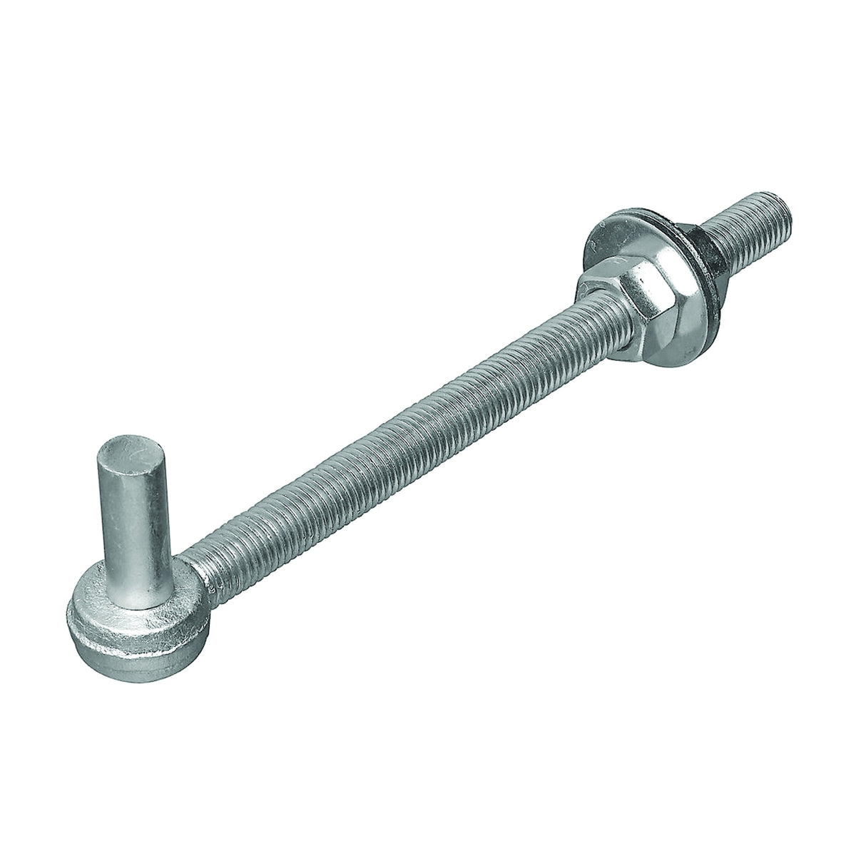 National Hardware N130-641 Strap Hinge, Steel, Zinc, 200 lb