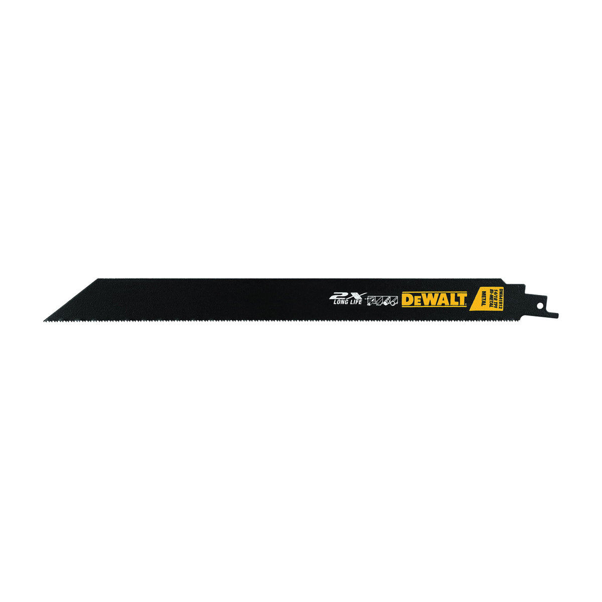 DeWALT DWA41812 Reciprocating Saw Blade, 1 in W, 12 in L, 14/18 TPI