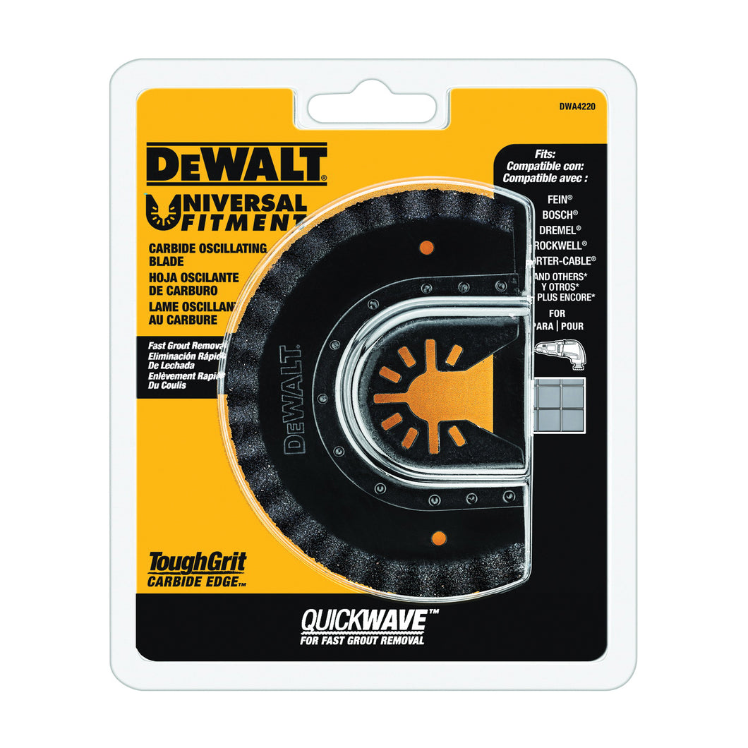 DeWALT DWA4220 Oscillating Blade, 3-5/8 in, Steel