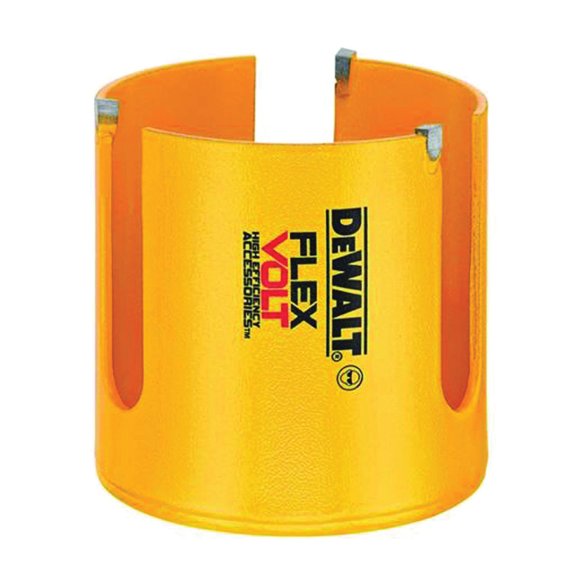 DeWALT DWAFV0458 Hole Saw, 4-5/8 in Dia, 2-1/4 in D Cutting, 3 TPI, Carbide Cutting Edge