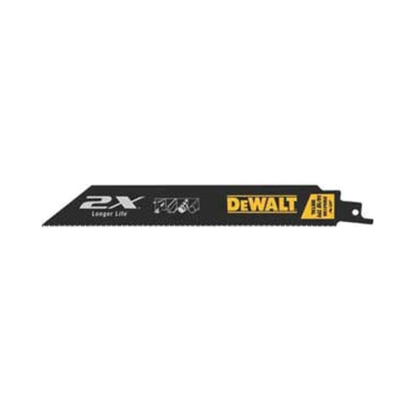 DeWALT DWA4186 Reciprocating Saw Blade, 1 in W, 6 in L, 14/18 TPI