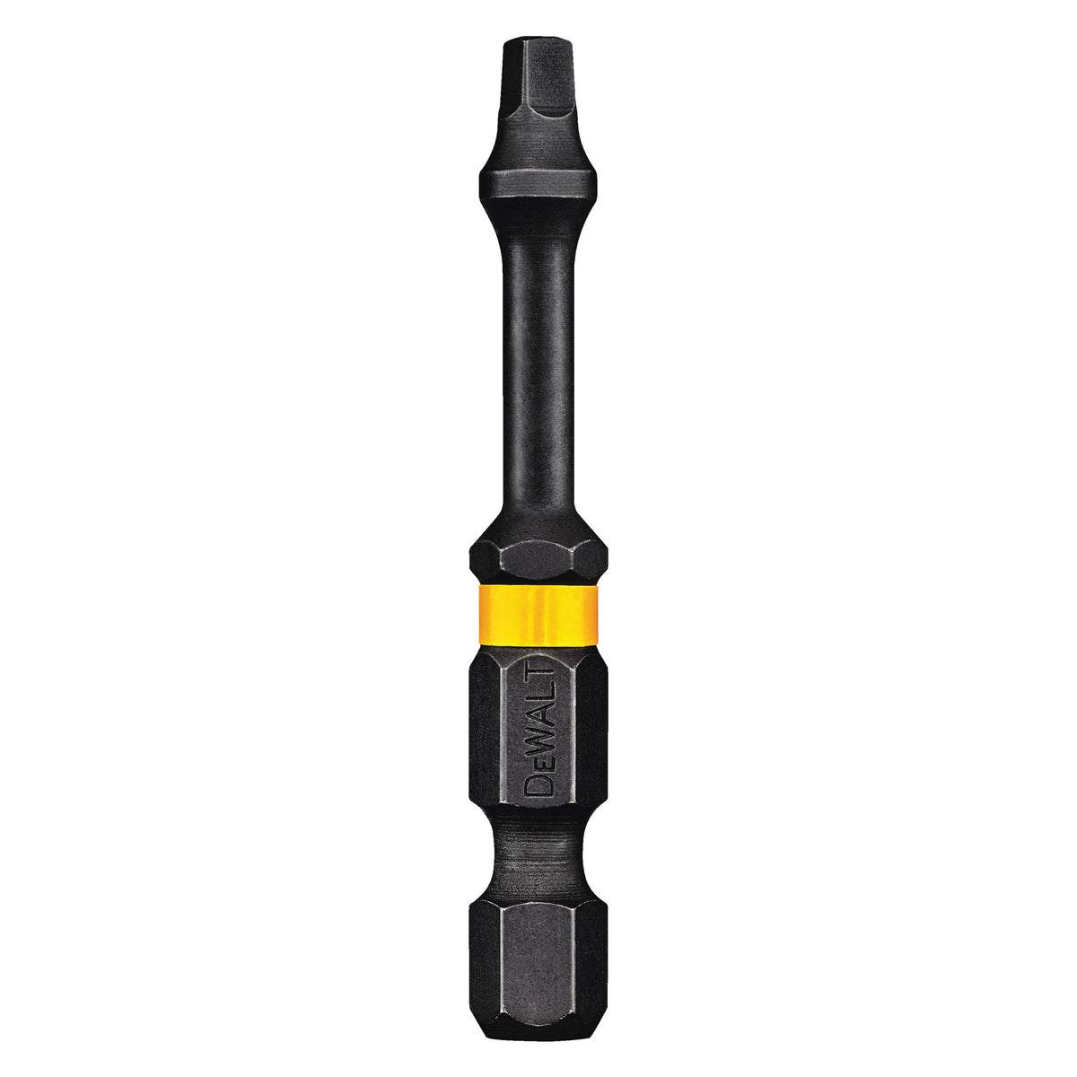 DeWALT DWA2SQ2IRB Insert Bit, Square Drive, 1/4 in Shank, Hex Shank, 2 in L, Steel