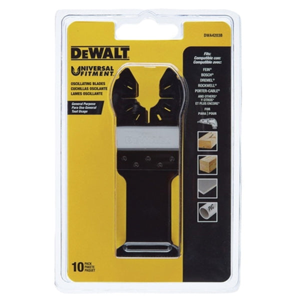 DeWALT DWA4203B Cutting Blade, 1-1/4 in, Bi-Metal