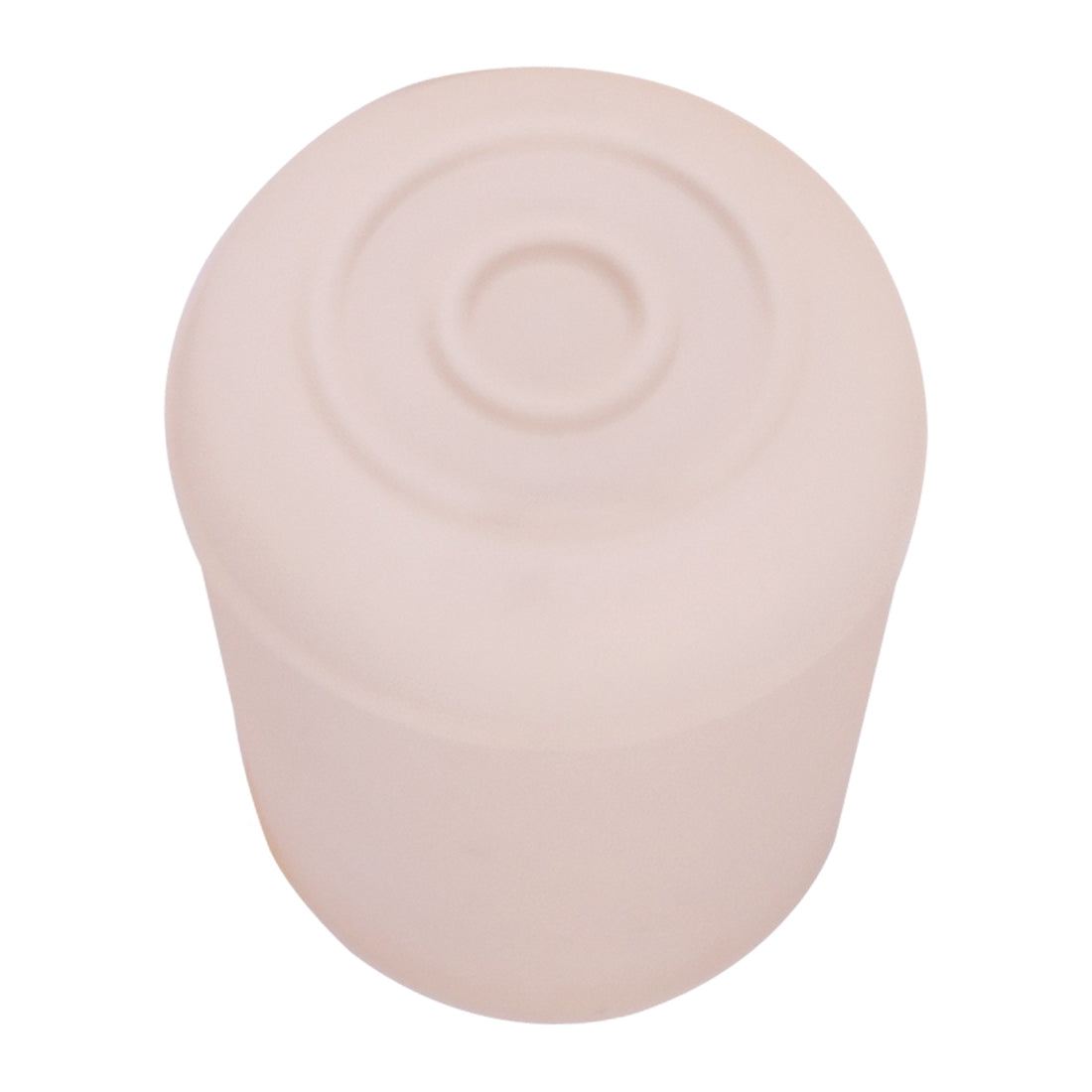 ProSource FE-50647-B Furniture Leg Tip, Round, Rubber, White, 1-1/4 in Dia, 1.7 in H