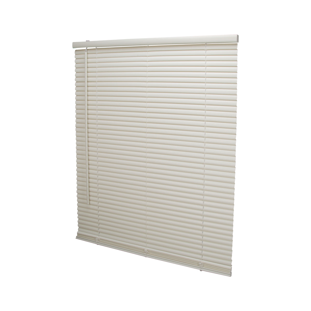 Simple Spaces PVCMB-4AA Blind, 64 in L, 29 in W, Vinyl, Alabaster