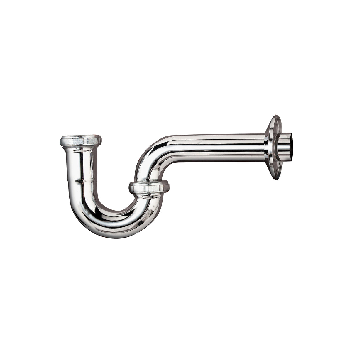 Plumb Pak PP100CP P-Trap, 1-1/4 in, NPT x Flanged