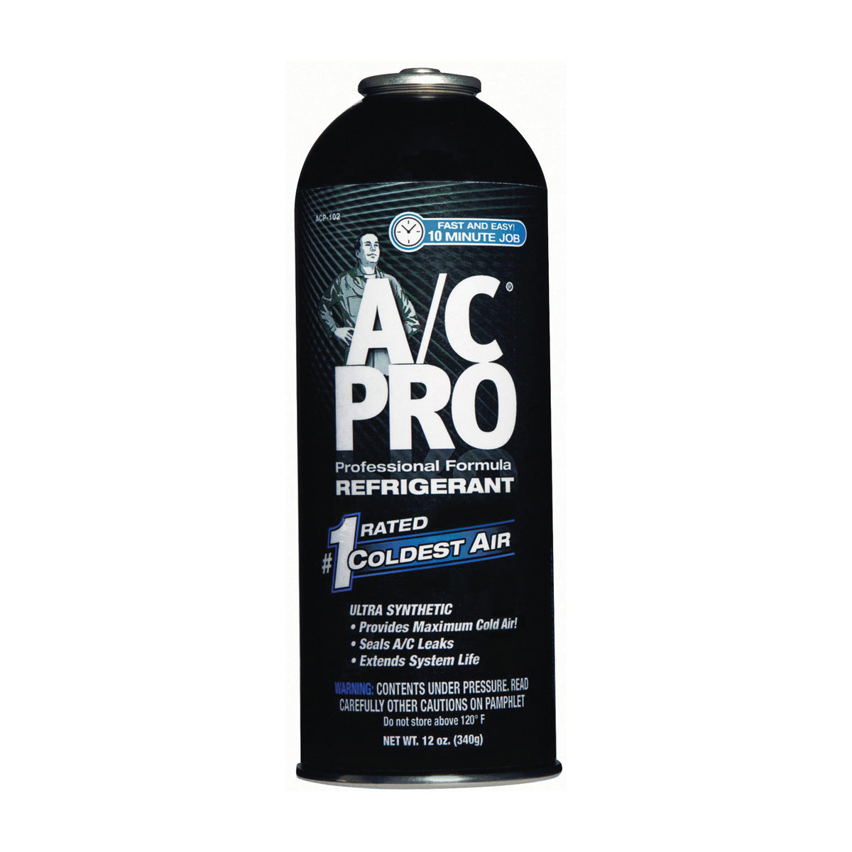 IDQ ACP-102 Refrigerant, 12 oz Aerosol Can, Liquid