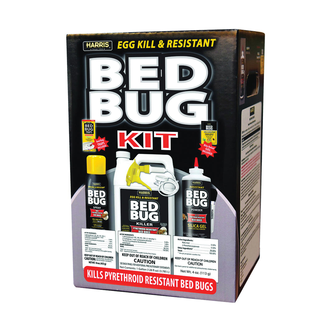 HARRIS BLKBB-KIT Egg Kill and Resistant Bed Bug Kit, White