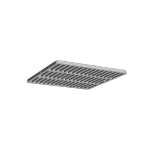 DrainTech 1202SDB Drain Grate, 12 in Dia, 11-3/4 in L, 11-3/4 in W, Square, 5/16 in Grate Opening, Polyethylene, Black