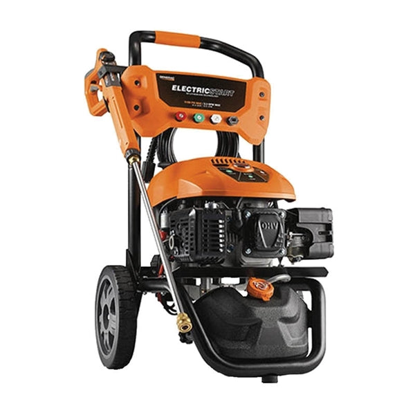 GENERAC 10000007132 Pressure Washer, OHV Engine, 196 cc Engine Displacement, Axial Cam Pump, 3100 psi Operating