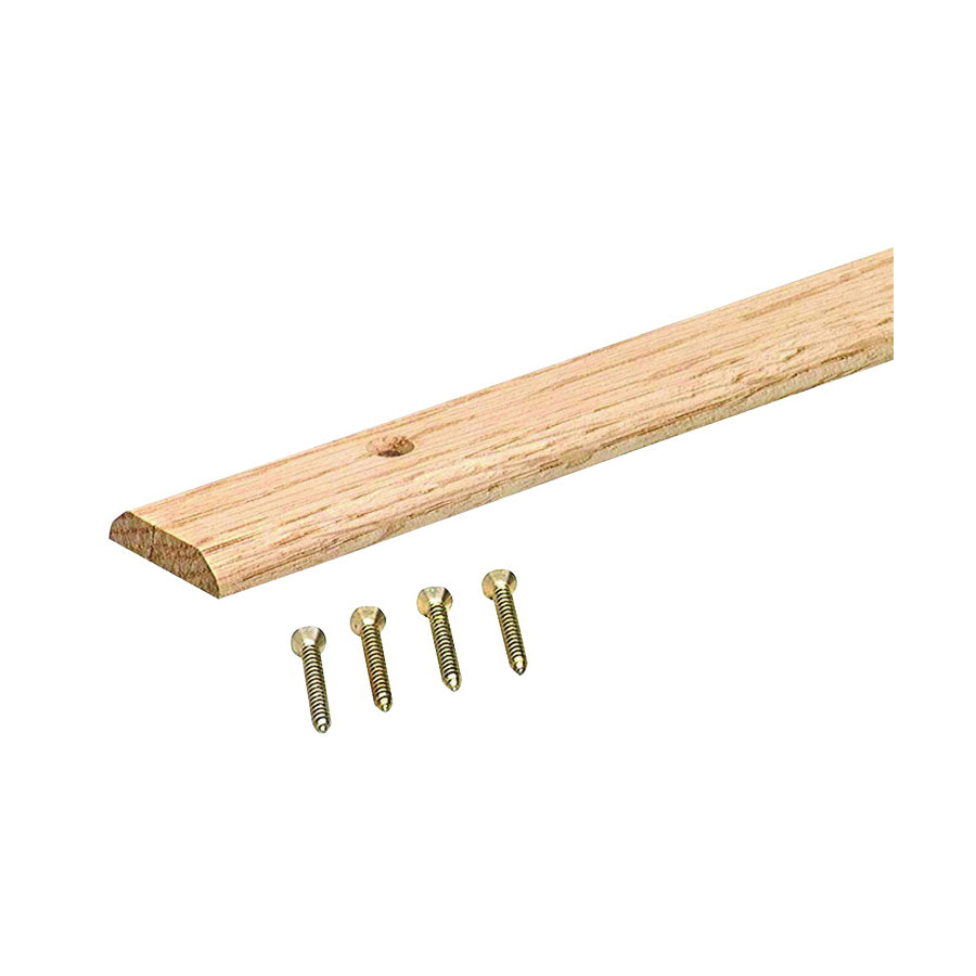 M-D 85258 Seam Binder, 36 in L, 1-1/4 in W, Oak Wood, Light Stain