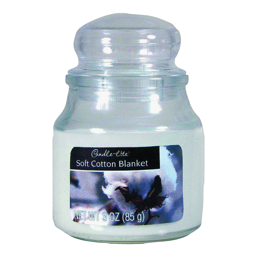 CANDLE-LITE 3827250 Jar Candle, White Candle