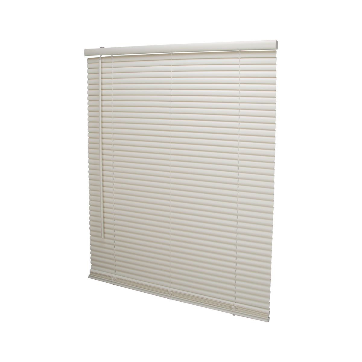 Simple Spaces PVCMB-6AA Blind, 64 in L, 31 in W, Vinyl, Alabaster