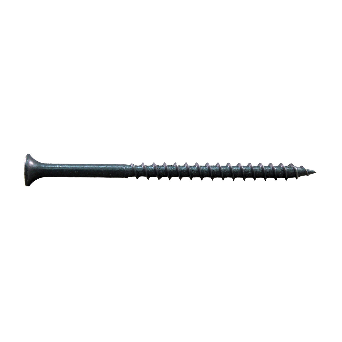 ProFIT 297198/281198 Deck Screw, #10 Thread, 3-1/2 in L, Coarse Thread, Bugle Head, Combo Drive, Sharp Point, Gray