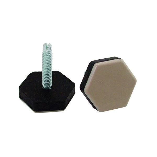 Shepherd Hardware 9468 Furniture Glide, PTFE, Beige