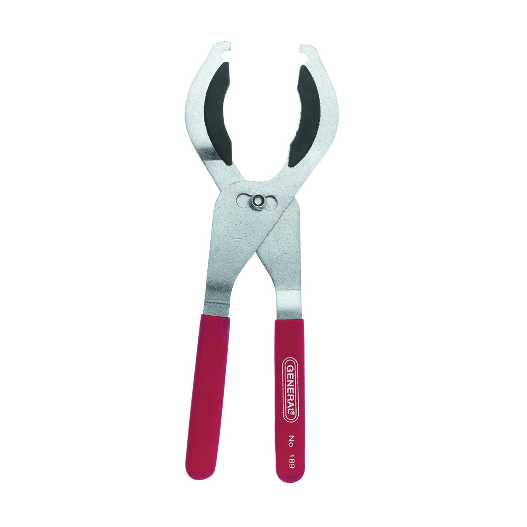 GENERAL 189 Drain Plier, 4 in Jaw Opening, 3-Position Slip Joint Jaw, Textured Handle