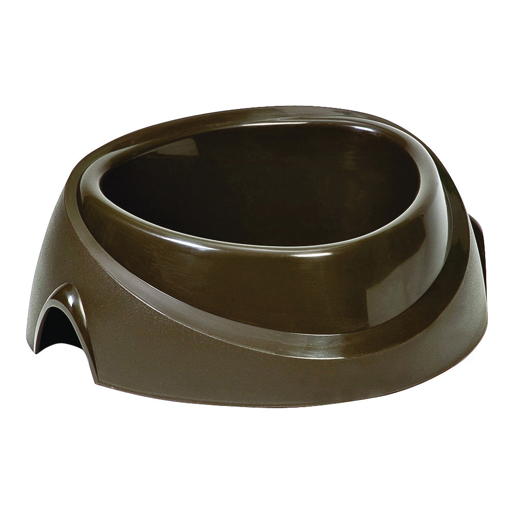 PETMATE 23179 Pet Feeding Bowl, Jumbo, 8 Cups Volume, Pearl Peacock/White