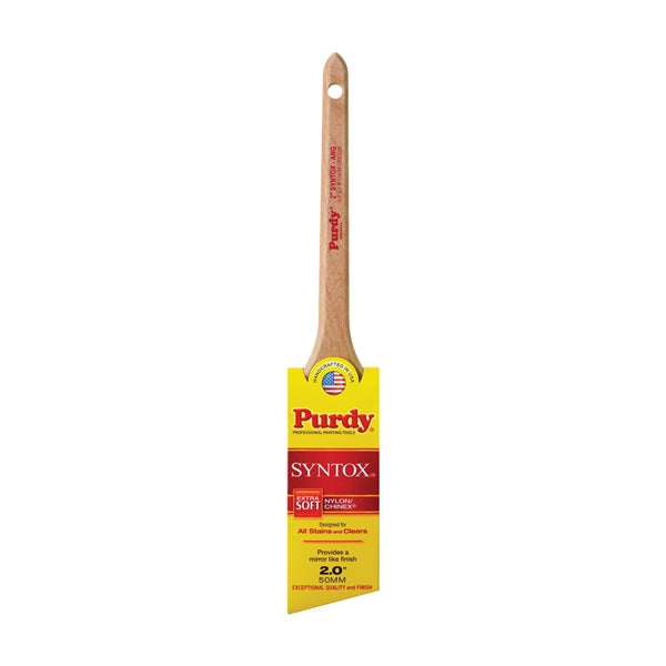 Purdy Syntox Angular 403620 Trim Brush, Nylon Bristle, Rat Tail Handle