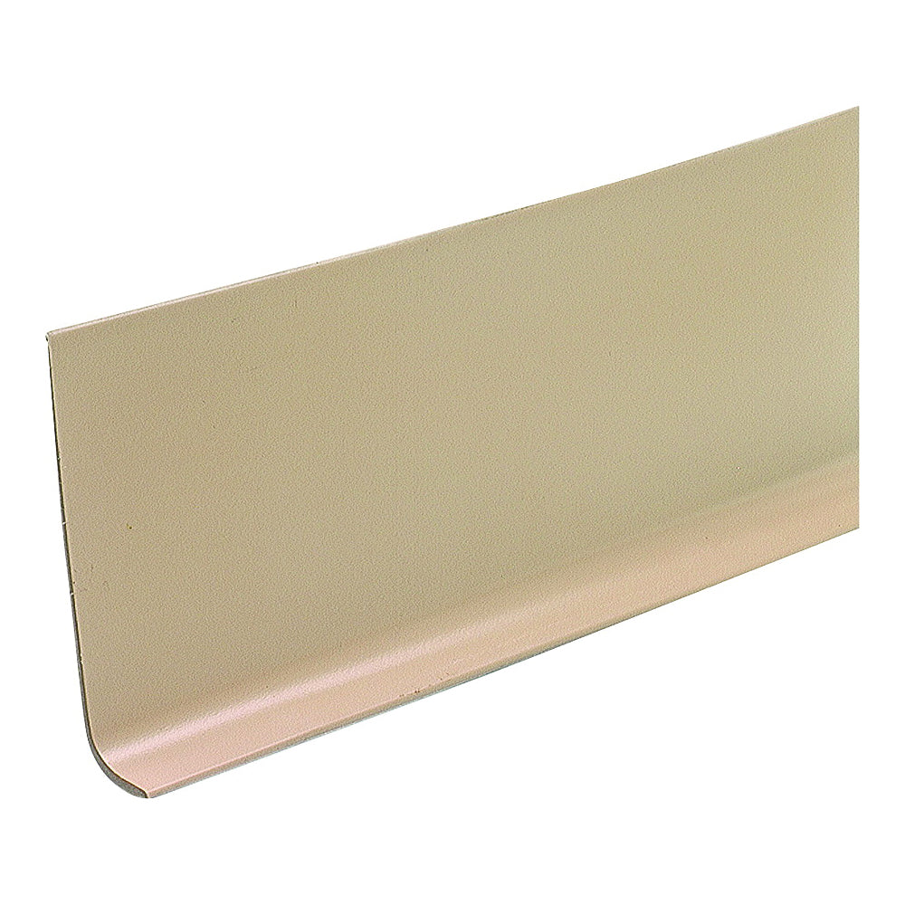 M-D 75259 Wall Base, 4 ft L, 4 in W, Vinyl, Beige
