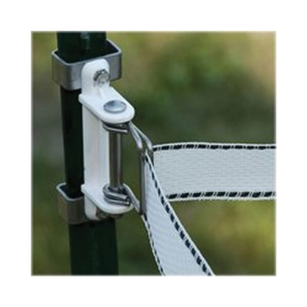 Zareba Fi-Shock PATPC-FS T-Post Polytape Corner Insulator, Polyethylene, White