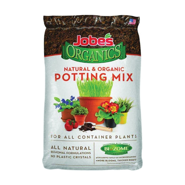 Jobes 08708P Potting Mix, 8 qt Bag