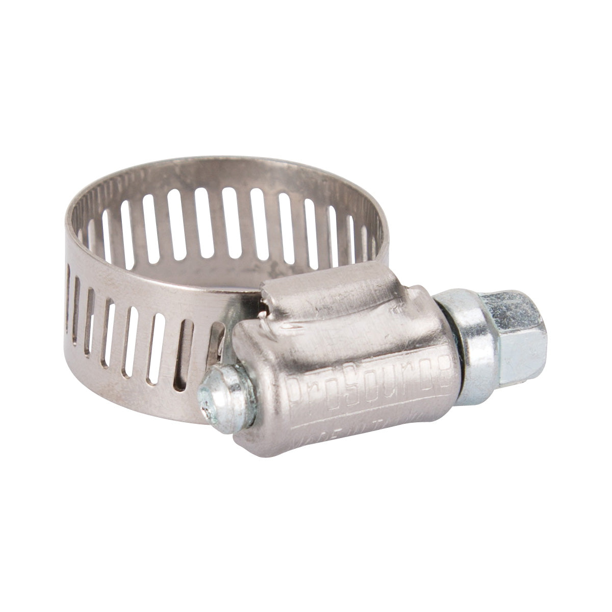 ProSource HCRAN08 Interlocked Hose Clamp, Stainless Steel, Stainless Steel