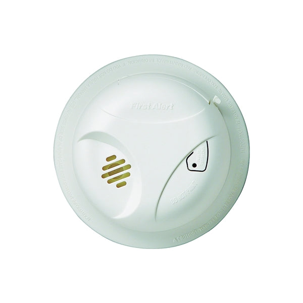 FIRST ALERT SA300CN3 Smoke Alarm, 9 V, Ionization Sensor, 85 dB, White