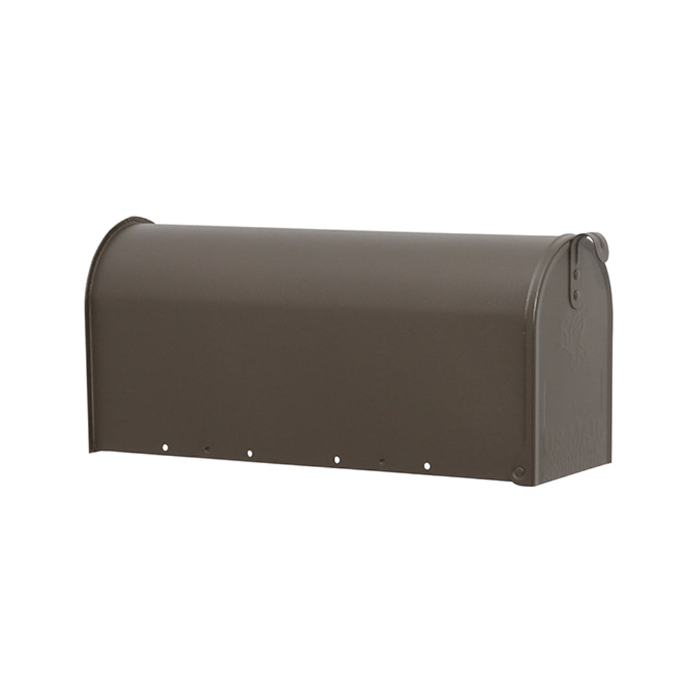 Gibraltar Mailboxes Elite Series E1100BZ0 Mailbox, 800 cu-in Capacity, Galvanized Steel, Bronze, 6.9 in W, 20.1 in D