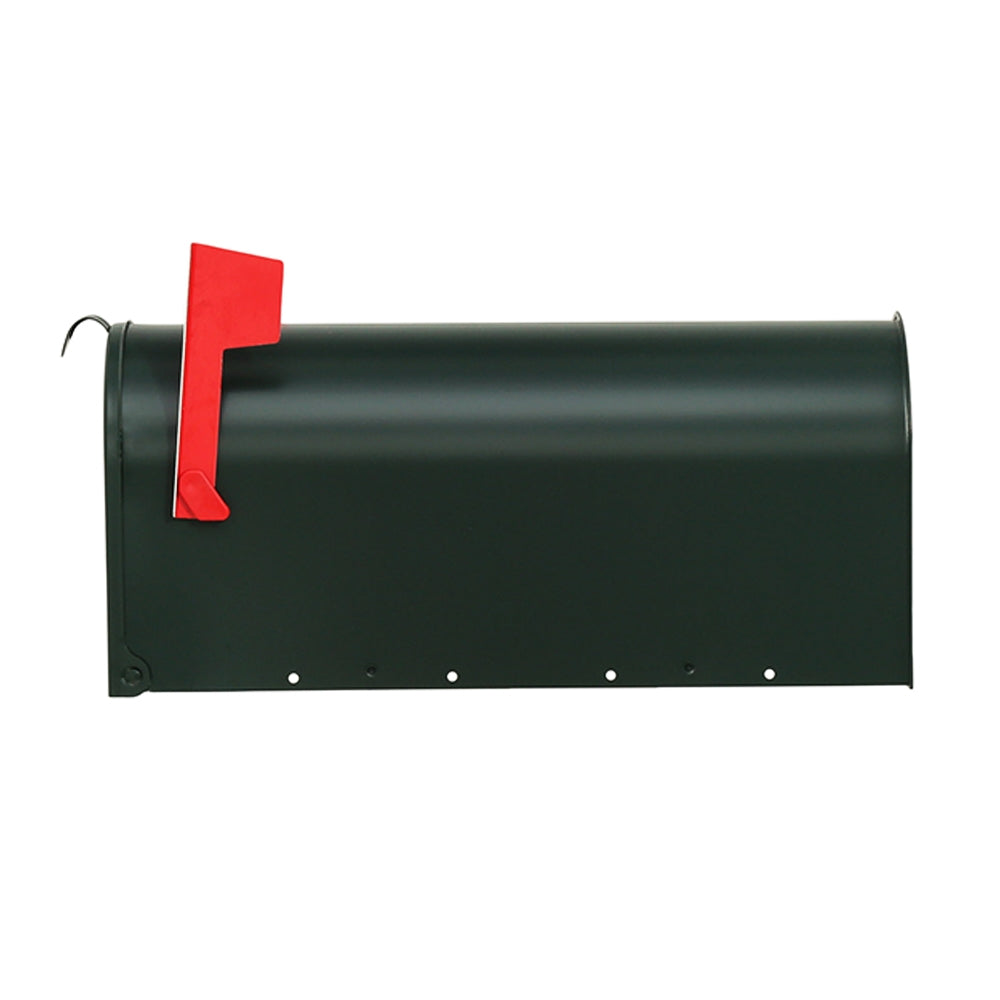 Gibraltar Mailboxes Elite Series E1100G00 Mailbox, 800 cu-in Capacity, Galvanized Steel, Powder-Coated, 6.9 in W, Green